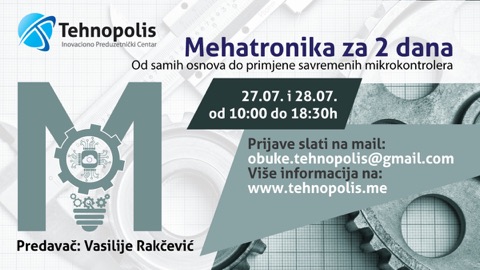 IPC Tehnopolis organizuje obuku "Mehatronika za dva dana"