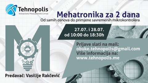 IPC Tehnopolis organizuje obuku "Mehatronika za dva dana"
