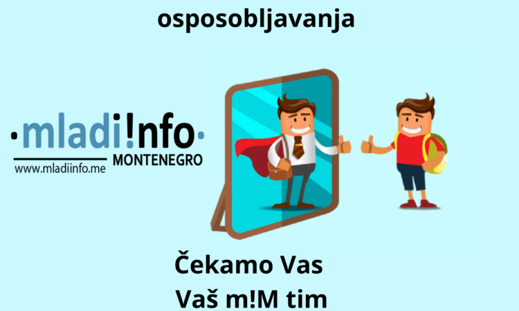 Prijavite se za stručno osposobljavanje u NVO Mladiinfo Montenegro