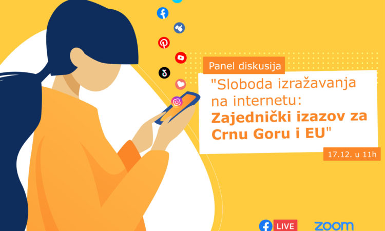 Sloboda izražavanja na internetu Zajednički izazov za Crnu Goru i EU