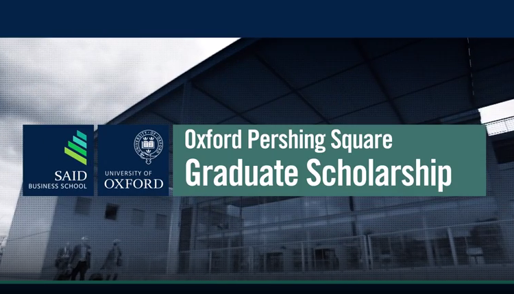 oxford pershing square scholarship