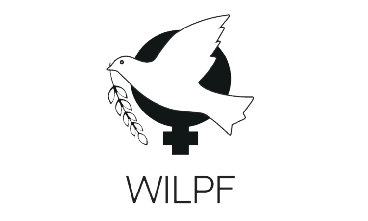 Na slici je logo Međunarodne ženske lige za mir i slobodu