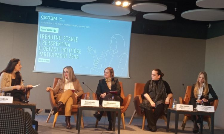 konferencija o političkoj participaciji žena u Crnoj Gori