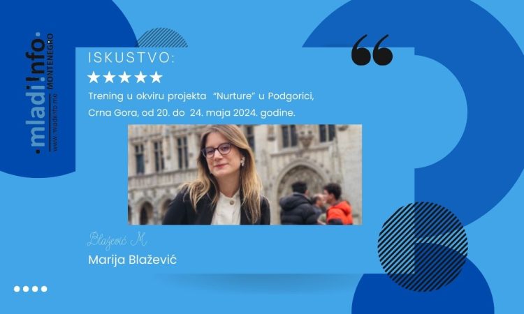 na slici je marija blazevic