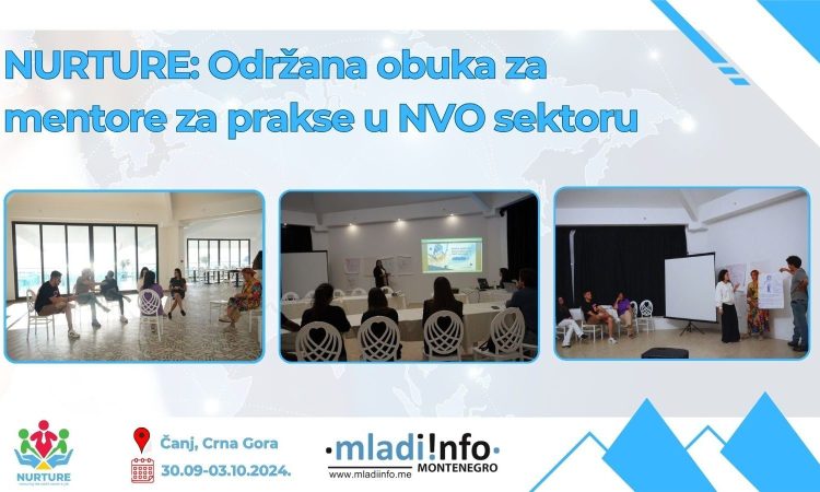 na posteru je par fotografija s obuke