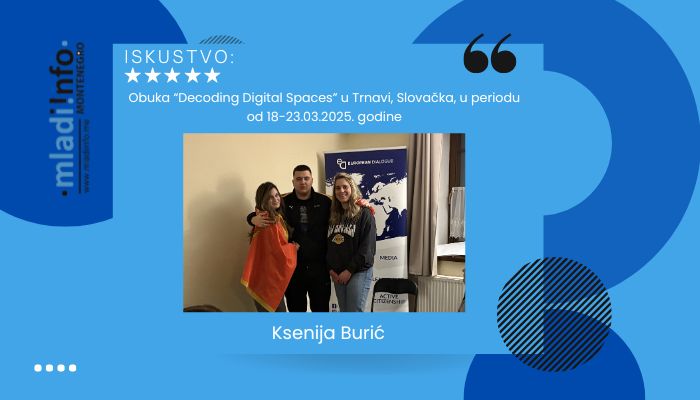 mladiinfomne iskustvo ksenija buric