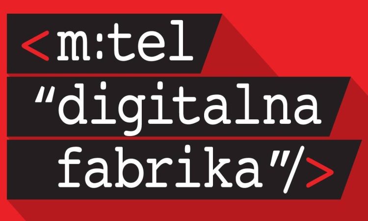 na slici je natpis M:tel ,,digitalna fabrika"