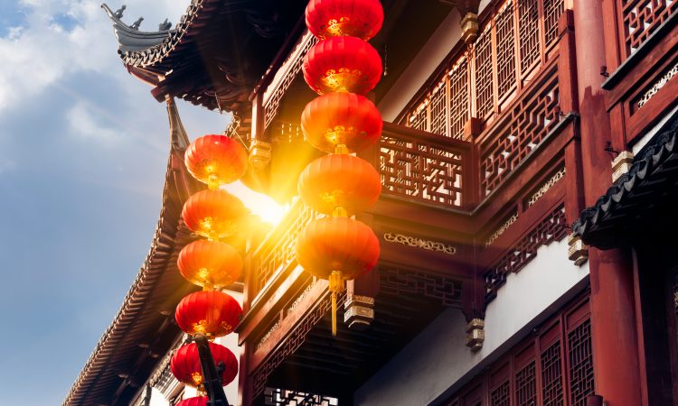 historic buildings in Nanchang,China.