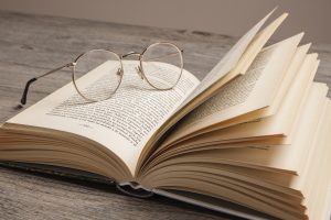 literature-concept-with-glasses-book