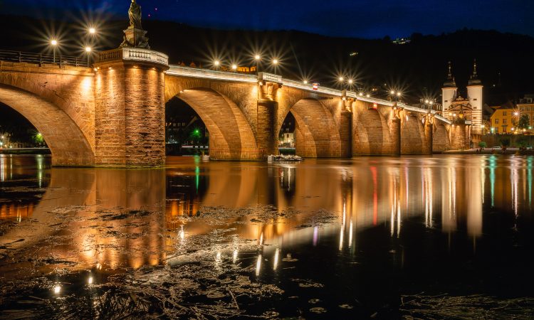 the old bridge of Heidelberg is on of the top-sightseeing places in Germany