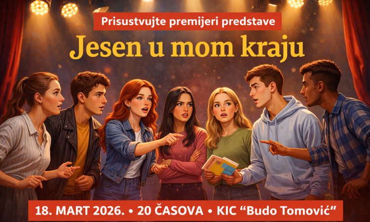 Prisustvujte premijeri predstave „Jesen u mom kraju“