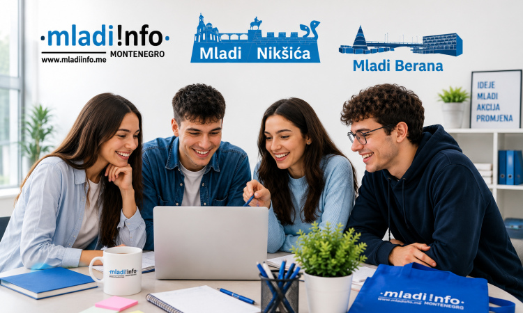 Posao u Mladiinfo Montenegro