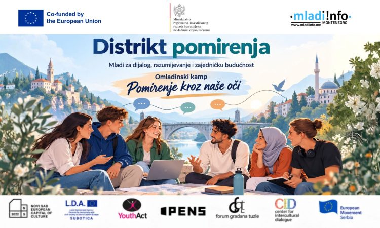 poziv za omladinski kamp u Crnoj Gori